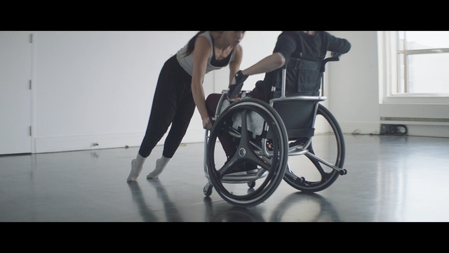 Video Reference: Product, Wheelchair, Baby carriage, Spoke, Photography, Vehicle, Sitting, Wheel