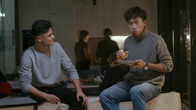 Video Reference: Conversation, Youth, Interaction, Event, Room, Sitting, Performance