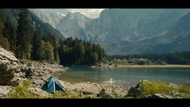 Video Reference: Body of water, Nature, Mountainous landforms, Natural landscape, Mountain, Wilderness, Tarn, Lake, Highland, Mountain range