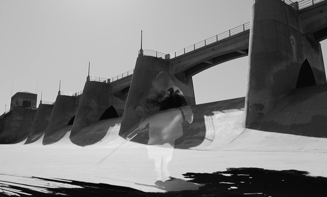 Video Reference: black and white, monochrome photography, photography, monochrome, aviation, sky, water, airplane