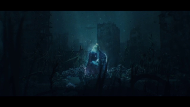 Video Reference: Black, Darkness, Screenshot, Fiction, Organism, Digital compositing, Underwater, Atmosphere, Movie, Photography, Dark, Light, Man, Front, Rain, Sitting, Lit, Glass, Large, Holding, Standing, Table, Water, Room, Street, Blurry, White, Woman, Traffic, Cat, Blue, Umbrella, Fire, City, Fish, Playing, Video game, Reef, Text, Aquarium, Rise, Elder, Ocean floor