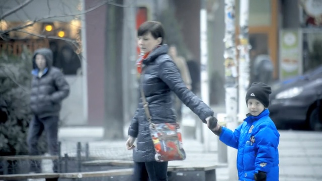 Video Reference: Standing, Pedestrian, Street fashion, Street, Photography, Jacket, Jeans, Person