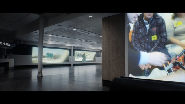 Video Reference: technology, glass, interior design, Person
