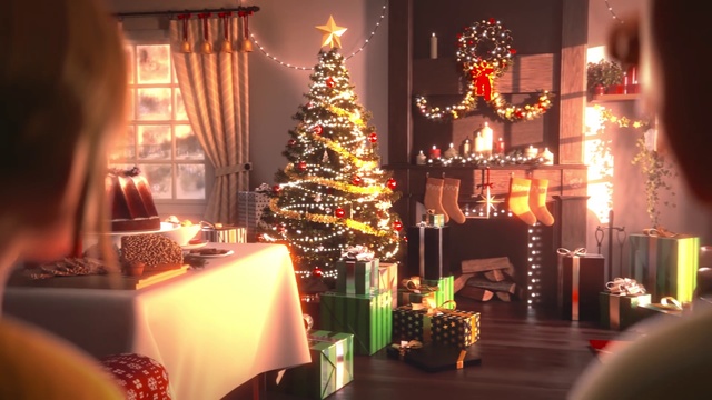 Video Reference: Christmas tree, Christmas, Christmas decoration, Tree, Light, Christmas lights, Lighting, Christmas eve, Room, Home