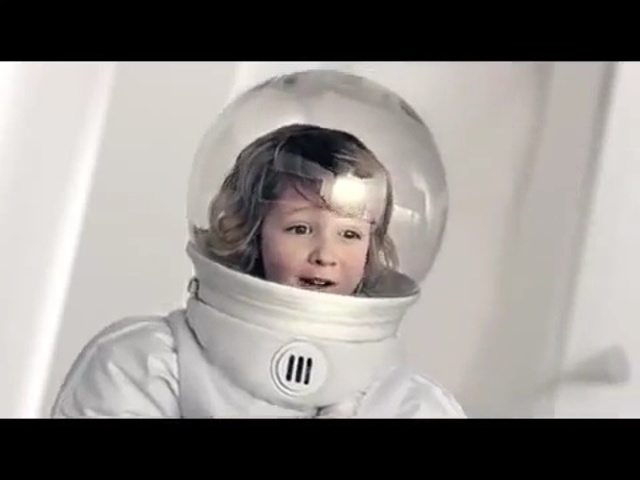 Video Reference: Child, Face, Photograph, Facial expression, Head, Cheek, Astronaut, Nose, Skin, Eye, Person