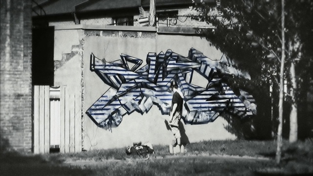 Video Reference: black and white, art, graffiti, monochrome photography, street art, photography, monochrome, wall, tree, visual arts
