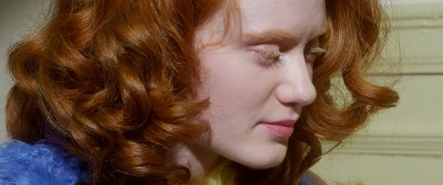 Video Reference: hair, human hair color, nose, girl, beauty, lip, cheek, red hair, chin, blond