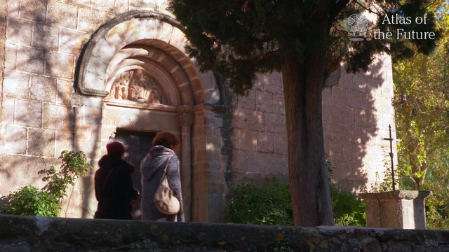 Video Reference: Holy places, Arch, Architecture, Tree, Building, Medieval architecture, Convent, Tourism