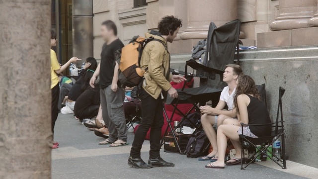 Video Reference: Snapshot, Sitting, Street, Tourism, Art, Person