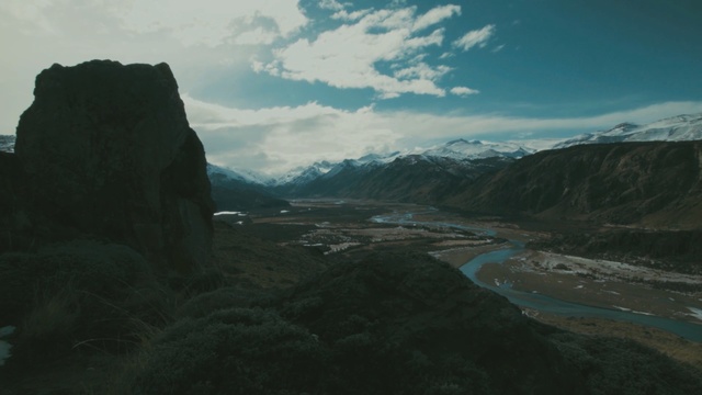 Video Reference: Sky, Nature, Mountainous landforms, Highland, Mountain, Atmospheric phenomenon, Cloud, Fjord, Valley, Mountain range