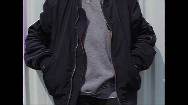Video Reference: black, jacket, hoodie, overcoat, coat, outerwear, fashion, hood, zipper, sleeve