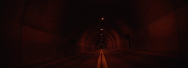 Video Reference: Tunnel, Black, Darkness, Light, Road, Red, Night, Infrastructure, Orange, Atmosphere