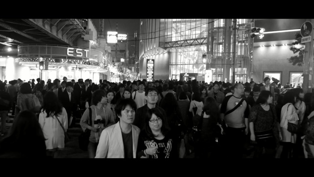 Video Reference: crowd, people, black, photograph, social group, black and white, monochrome photography, infrastructure, audience, public space, Person