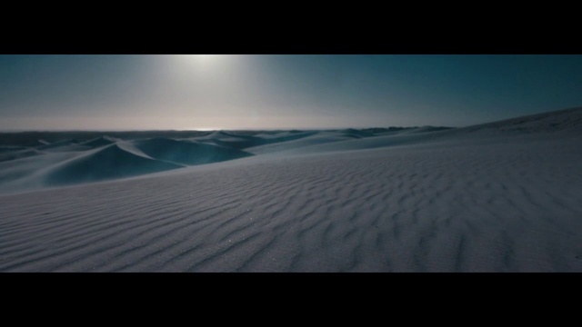 Video Reference: Sky, Sand, Nature, Natural environment, Blue, Horizon, Atmosphere, Atmospheric phenomenon, Desert, Landscape