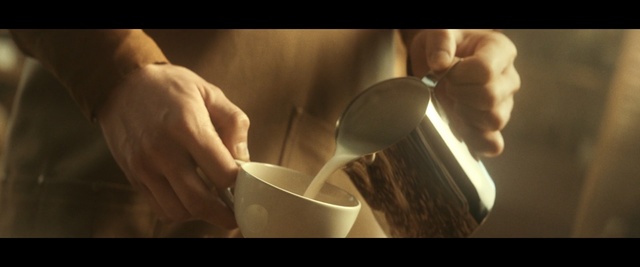 Video Reference: wooden spoon, spoon, ladle, tableware, vessel, container, Person