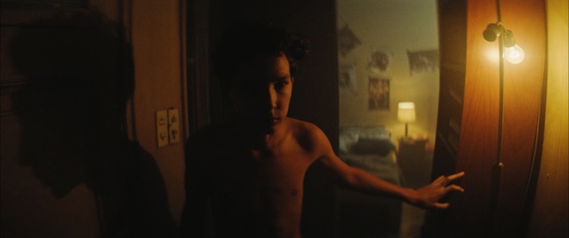 Video Reference: darkness, light, room, snapshot, girl, lighting, night, dress, human body, performance art, Person