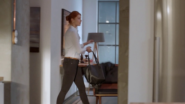 Video Reference: Standing, Room, Door, Furniture, Window, Interior design