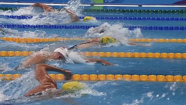 Video Reference: Sports, Swimmer, Medley swimming, Leisure centre, Swimming, Swimming pool, Freestyle swimming, Recreation, Leisure, Competition event