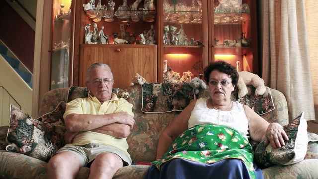 Video Reference: sitting, senior citizen, Person