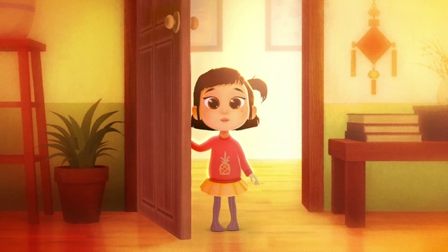 Video Reference: Cartoon, Animated cartoon, Illustration, Art, Animation, Room, Child