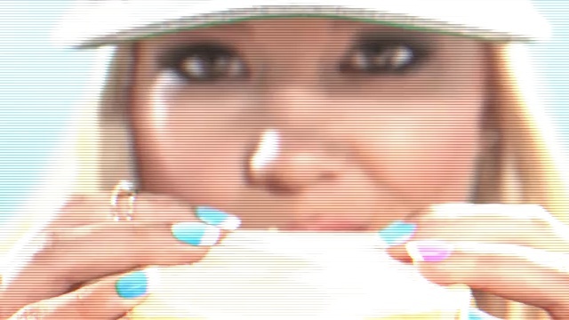 Video Reference: face, blue, nose, skin, cheek, facial expression, eyebrow, human hair color, eye, chin