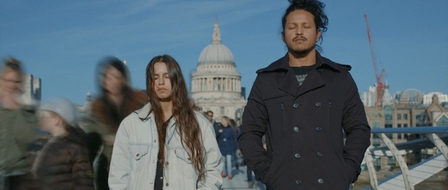 Video Reference: People, Outerwear, Fashion, Tourism, Jacket, Black hair, Long hair, Gesture, Travel, Person