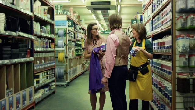 Video Reference: Supermarket, Retail, Product, Convenience store, Grocery store, Building, Snapshot, Aisle, Customer, Shopping, Person