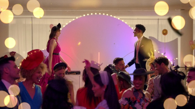 Video Reference: Event, Ceremony, Function hall, Fun, Magenta, Party, Wedding reception, Wedding, Marriage, Tradition