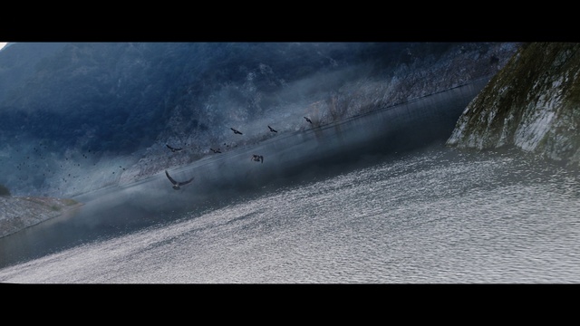 Video Reference: Atmosphere, Water, Sky, Wave, Darkness, Wind wave, Photography, Geological phenomenon, Space, Landscape