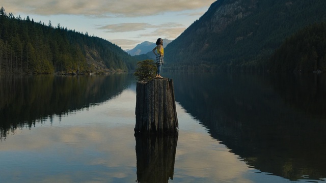 Video Reference: Reflection, Water, Sky, Fjord, Lake, River, Mountain, Calm, Loch, Landscape