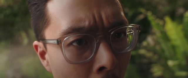 Video Reference: Eyewear, Face, Glasses, Hair, Forehead, Nose, Eyebrow, Facial expression, Head, Close-up