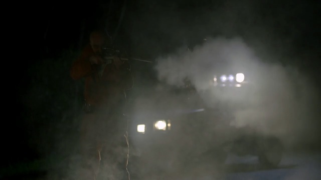 Video Reference: Atmospheric phenomenon, Light, Smoke, Atmosphere, Darkness, Lighting, Night, Sky, Midnight, Street light