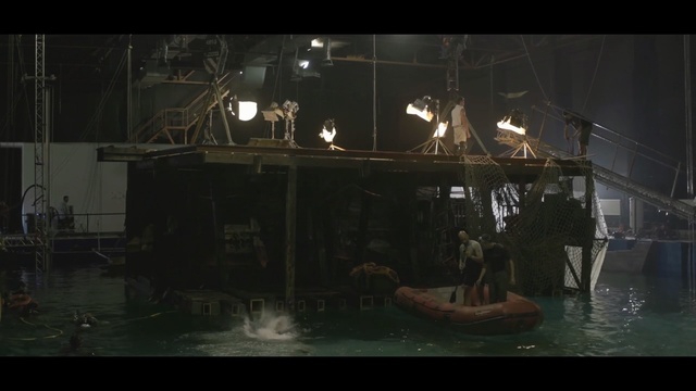 Video Reference: water, reflection, darkness, night, screenshot, tourist attraction, scene, evening, midnight, recreation