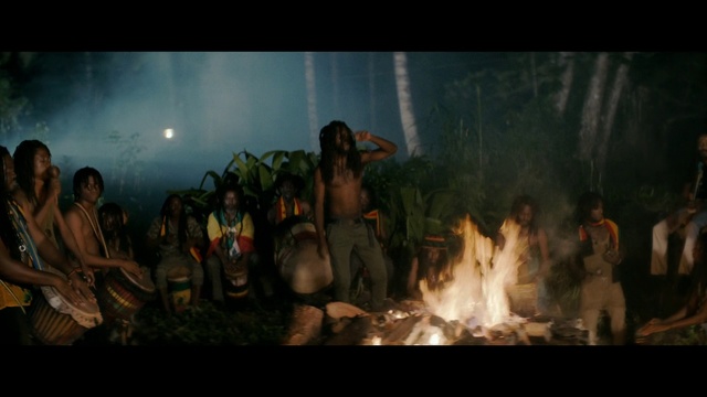Video Reference: Campfire, Fire, Movie, Mythology, Scene, Darkness, Crowd, Screenshot