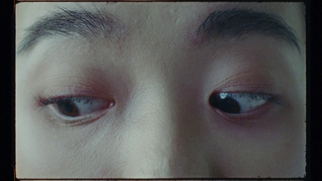 Video Reference: Eyebrow, Face, Eye, Forehead, Eyelash, Skin, Nose, Close-up, Iris, Cheek