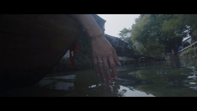 Video Reference: water, nature, waterway, reflection, mode of transport, tree, photography, geological phenomenon, screenshot, sky