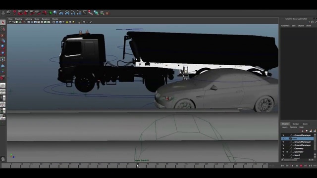 Video Reference: Vehicle, Transport, Mode of transport, Car, Automotive design, Trailer, Auto part, Commercial vehicle, Wheel, Person