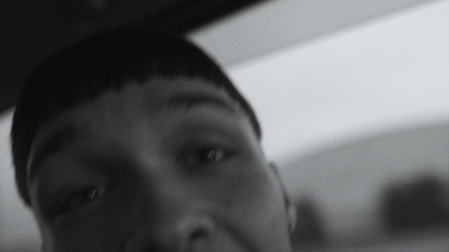 Video Reference: Face, White, Black, Eyebrow, Head, Forehead, Eye, Nose, Skin, Black-and-white