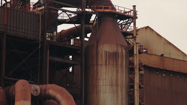 Video Reference: iron, metal, wood, building, industry