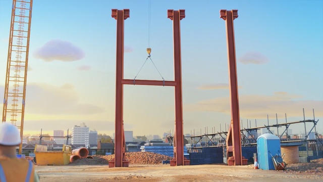 Video Reference: sky, construction