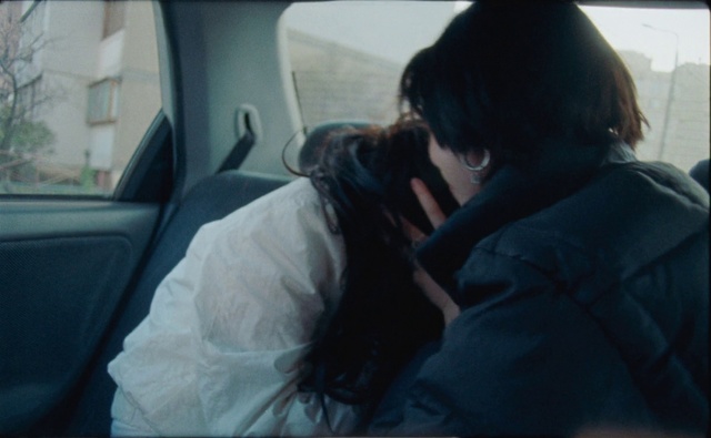Video Reference: Hair, Black hair, Snapshot, Human, Interaction, Long hair, Passenger, Hand, Photography, Sitting