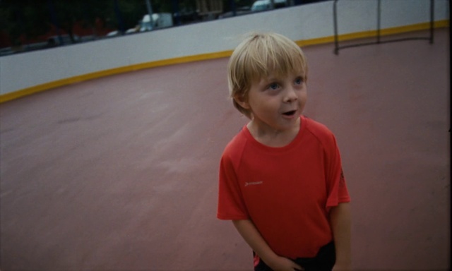 Video Reference: Child, Yellow, Toddler, Fun, Recreation, Skating, Ice skating, Flooring, Floor