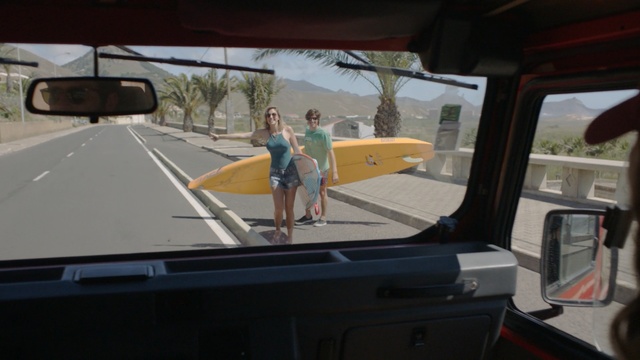 Video Reference: Vehicle, Windshield, Car, Automotive window part, Automotive exterior, Driving, Auto part, Automotive mirror, Rear-view mirror, Person