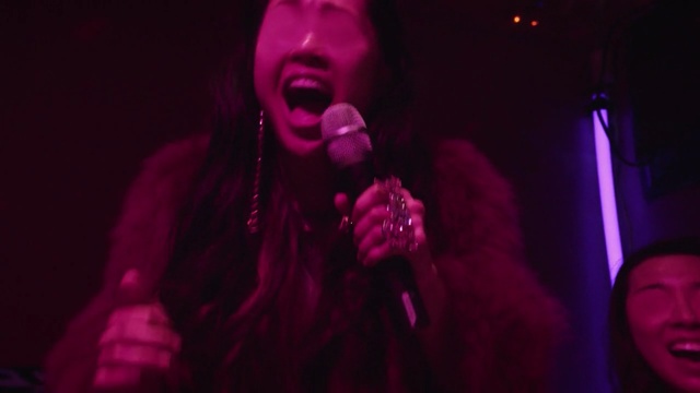 Video Reference: singer, performer, microphone, musician, person