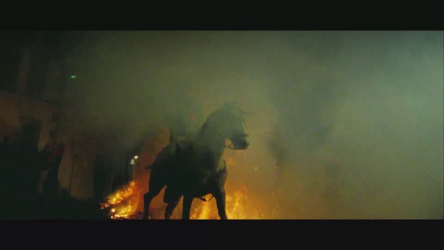 Video Reference: Atmospheric phenomenon, Darkness, Heat, Atmosphere, Horse, Screenshot, Stallion, Geological phenomenon, Digital compositing, Mustang horse