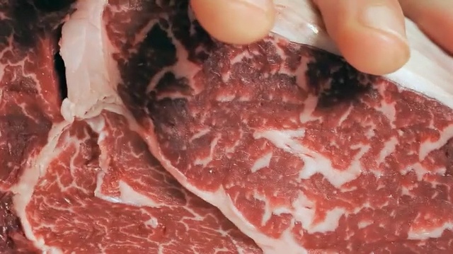 Video Reference: Food, Animal fat, Red meat, Kobe beef, Meat, Capicola, Dish, Beef, Salt-cured meat, Cuisine