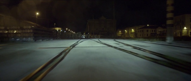 Video Reference: Night, Street light, Light, Lighting, Atmospheric phenomenon, Sky, Mode of transport, Water, Line, Darkness