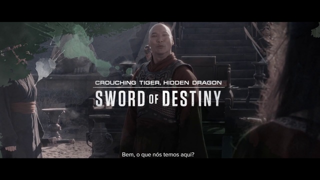 Video Reference: Movie, Action-adventure game, Action film, Darkness, Font, Digital compositing, Photo caption, Fictional character, Screenshot, Adventure game, Person