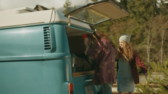 Video Reference: car, vehicle, motor vehicle, Person