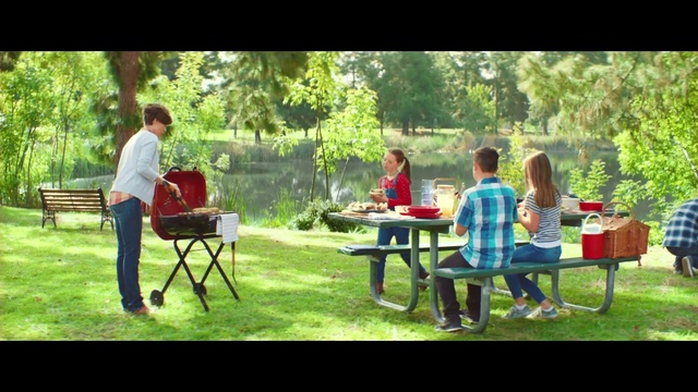 Video Reference: Nature, Table, Outdoor table, Leisure, Furniture, Community, Recreation, Picnic, Event, Sharing, Person